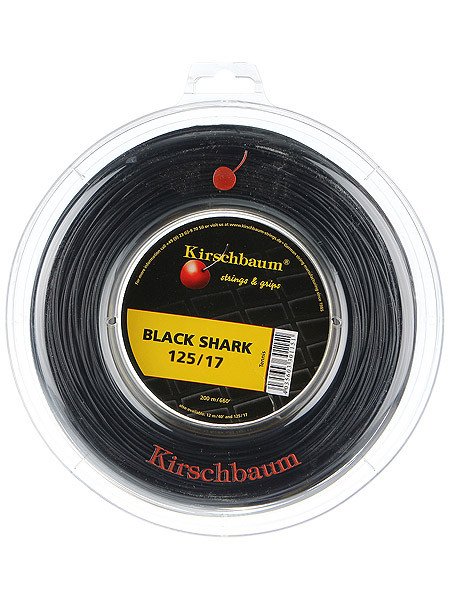 Tenisový výplet Kirschbaum Black Shark (200 m)