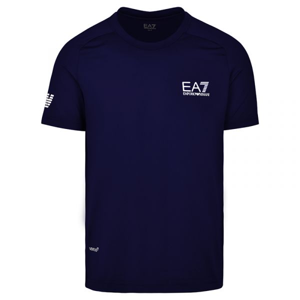 Férfi póló EA7 Man Jersey T-shirt - navy blue