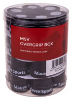 Viršutinės koto apvijos MSV Cyber Wet Overgrip (24 vnt.) - black