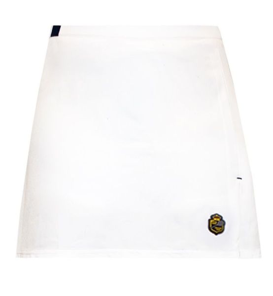 Damska spódniczka tenisowa Monte-Carlo Country Club Patch Skirt - white