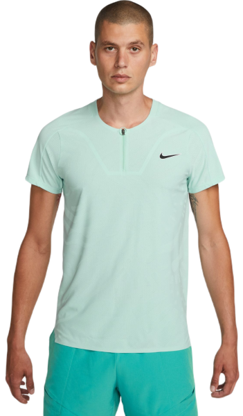 Tenisa polo krekls vīriešiem Nike Court Dri-Fit Slam Tennis Polo - jade ice/black