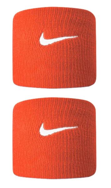 Serre-poignets de tennis Nike Premier Wirstbands 2P - Blanc, Orange