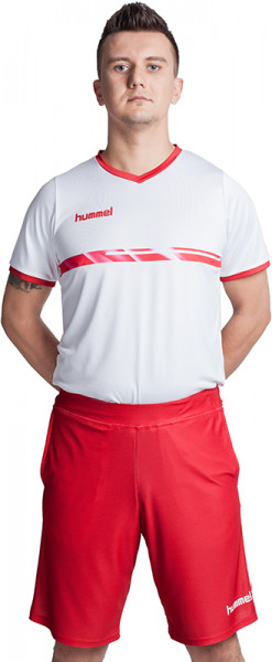 Pantaloncini da tennis da uomo Hummel by UpToU Shorts - red