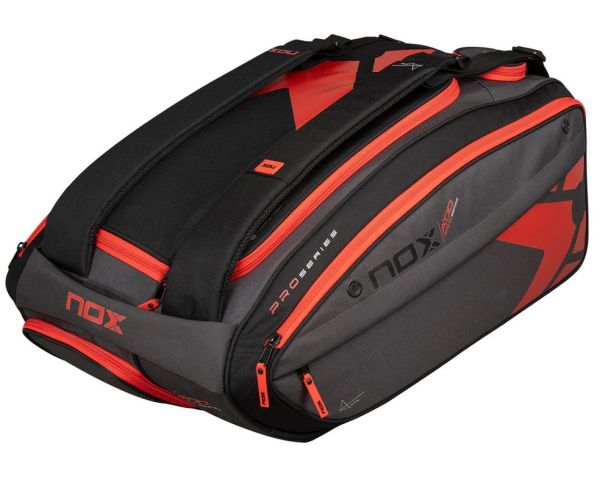 Torba za padel NOX AT10 XXL Padel Rack - Crni, Crveni