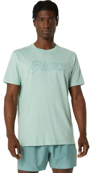 Męski t-shirt Asics Logo Short Sleeve T-Shirt - Miętowy