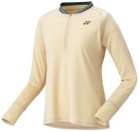 Maglietta da tennis da donna (a maniche lunghe) Yonex RG Longsleeve T-Shirt - sand