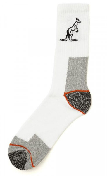  Australian Cotton Socks Reinforced Heel - bianco