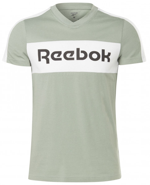  Reebok Training Essentials Linear Logo Graphic Tee M - harmony green
