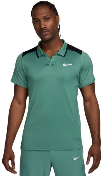 Herren Tennispoloshirt Nike Court Dri-Fit Advantage Polo - bicoastal/black/white