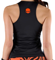 Marškinėliai moterims Hydrogen Tiger Tech Tank Top - black/orange tiger Marškinėliai moterims Hydrogen Tiger Tech Tank Top - black/orange tiger