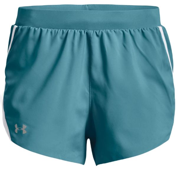 Shorts de tennis pour femmes Under Armour Fly-By 2.0 Shorts - glacier blue/white