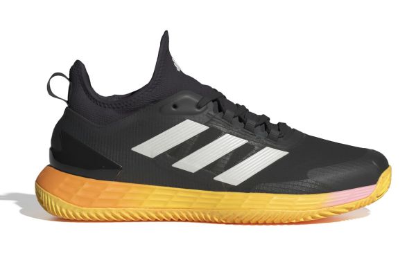 Încălțăminte bărbați Adidas Adizero Ubersonic 4.1 M Clay - black/orange/yellow