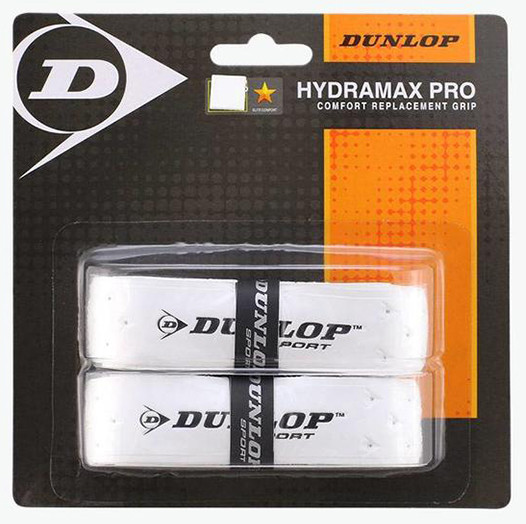 Tenisz markolat - csere Dunlop Hydramax Pro 2P - white