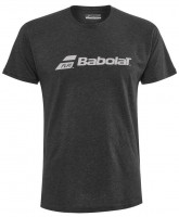 Męski T-Shirt Babolat Exercise Tee Men - black heather