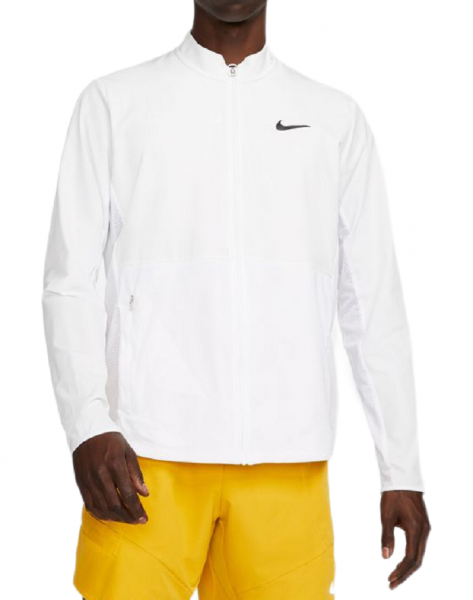 Hanorac tenis bărbați Nike Court Advantage Packable Jacket - white/black