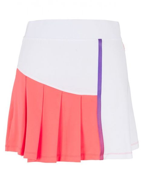 Gonna da tennis da donna EA7 Woman Jersey Miniskirt - diva pink