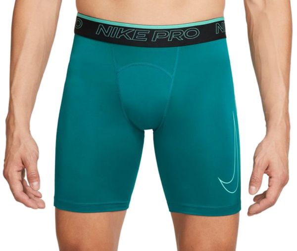 Men’s compression clothing Nike Pro Dri-Fit Short M - bright spruce/dynamic turquoise/ dynamic turquoise