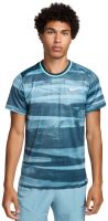 Męski t-shirt Nike Court Advantage Dri-Fit Tennis Print - Niebieski