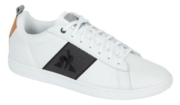 Pánske tenisky Le Coq Sportif Court Classic Black Jean - optical white/black