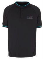 Men's Polo T-shirt EA7 Man Jersey Jumper - black