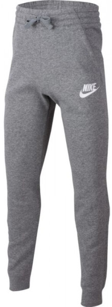  Nike Swoosh Club Fleece Jogger Pant - carbon heather/cool grey/white