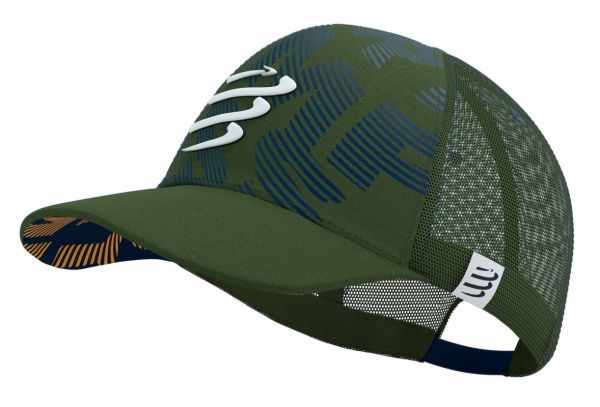 Καπέλο Compressport Trucker Cap - dark green/blue navy