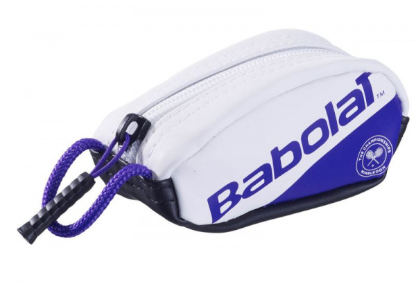 Gadget Babolat Key Ring Wimbledon - white/purple