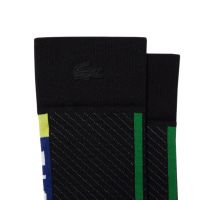 Čarape za tenis Lacoste SPORT Compression Zones Long Tennis Socks 1P - black/blue Čarape za tenis Lacoste SPORT Compression Zones Long Tennis Socks 1P - black/blue