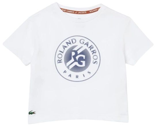  Lacoste Roland Garros Children T-Shirt - white