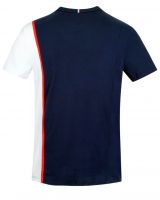 Męski T-Shirt Le Coq Sportif Saison 1 Tee SS No.1 M - bleu nuit/new optical white Męski T-Shirt Le Coq Sportif Saison 1 Tee SS No.1 M - bleu nuit/new optical white
