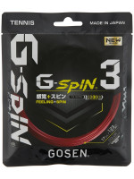 Χορδή τένις Gosen G-Spin 3 (12.2m) - Κόκκινος