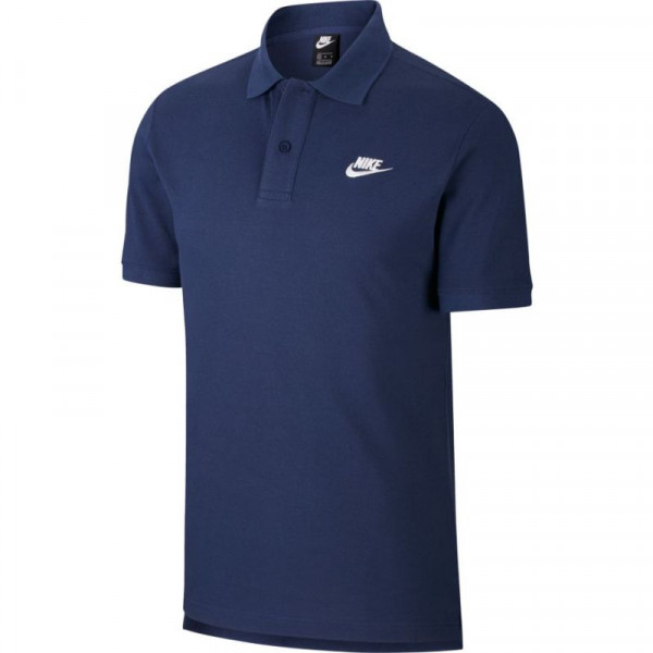 Polo marškinėliai vyrams Nike Sportswear Polo - midnight navy/white