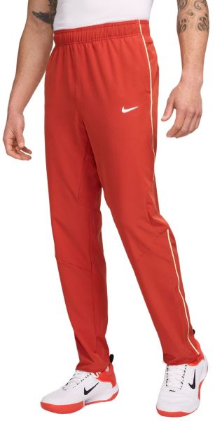 Pantalons de tennis pour hommes Nike Court Advantage Dri-Fit Tennis Pants - Rouge