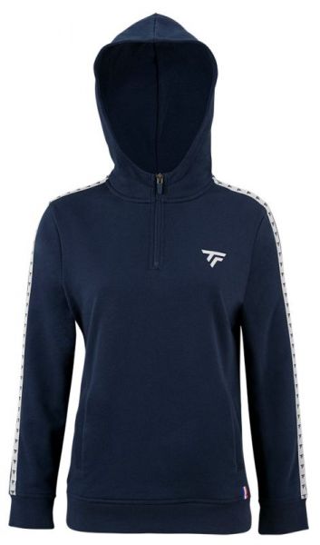 Damen Tennissweatshirt Tecnifibre Zipper Hoodie - navy