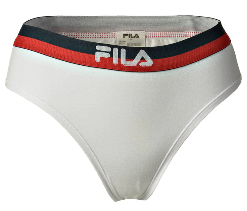 Women's panties Fila Underwear Woman String 1 pack - white, Tennis Zone