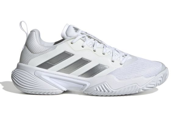Damskie buty tenisowe Adidas Barricade W - footwear white/silver metallic/grey one