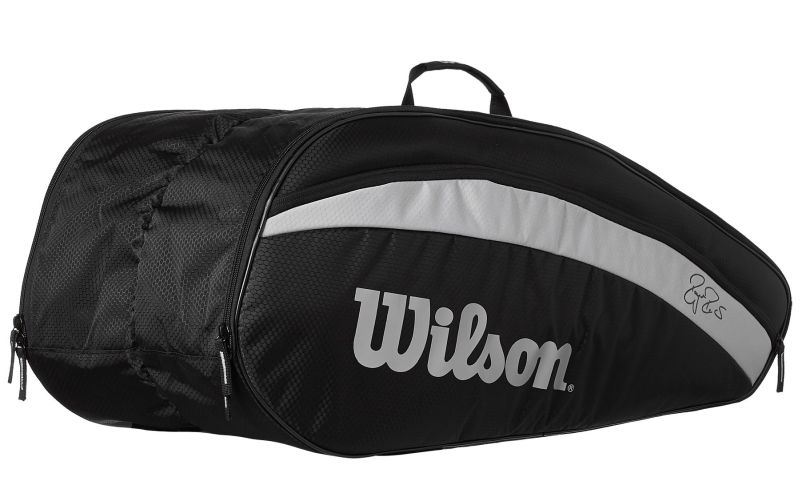 Wilson Federer Team 6 Pack Tennis Bag - Black