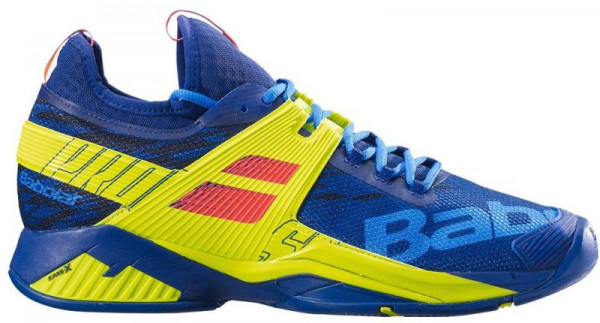 Męskie buty tenisowe Babolat Propulse Rage Clay Men - blue/fluo aero