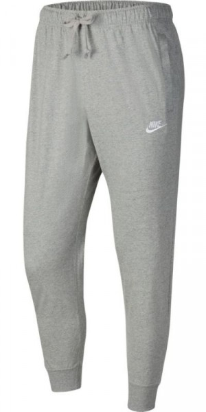 Pánské tenisové tepláky Nike Sportswear Club Jogger M - dark grey heather/white