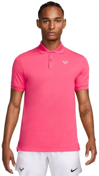 Meeste tennisepolo Nike Rafa Slim - Roosa