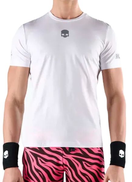 Herren Tennis-T-Shirt Hydrogen Basic Tech T-Shirt - white