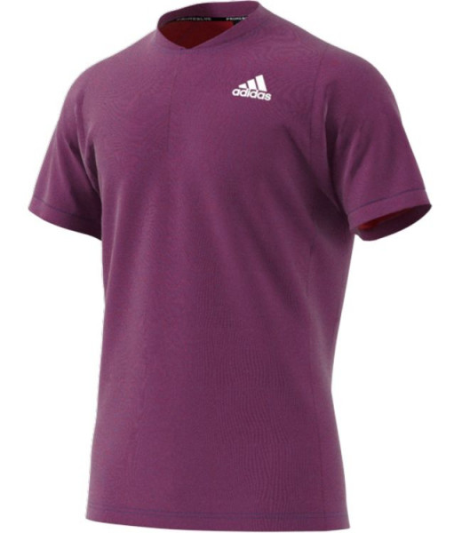Tenisa polo krekls vīriešiem Adidas Freelift Polo Primeblue M - purple/white