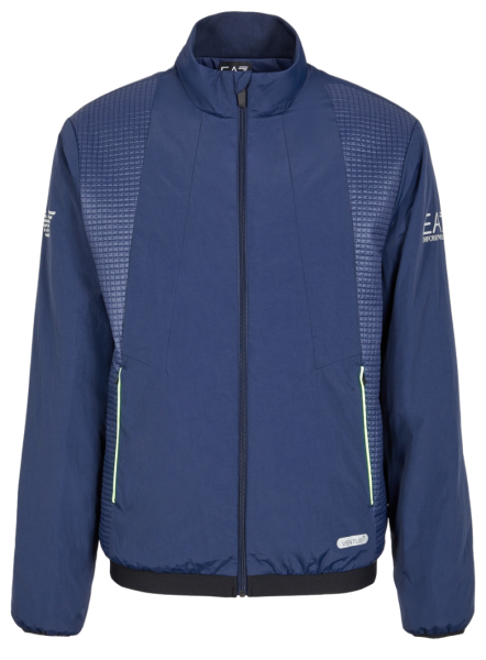 Jachetă tenis bărbați EA7 Man Woven Bomber Jacket - navy blue