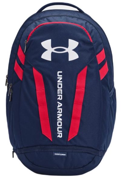 Batoh na tenis Under Armour Hustle 5.0 Backpack - academy/red