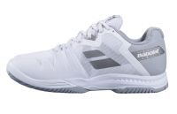 Ženske tenisice Babolat SFX3 All Court Women - white/silver Ženske tenisice Babolat SFX3 All Court Women - white/silver