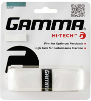 Owijki tenisowe bazowe Gamma Hi-Tech Grip 1P - white