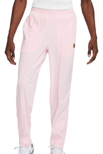 Pantalons de tennis pour hommes Nike Court Heritage Suit Pant - pink foam