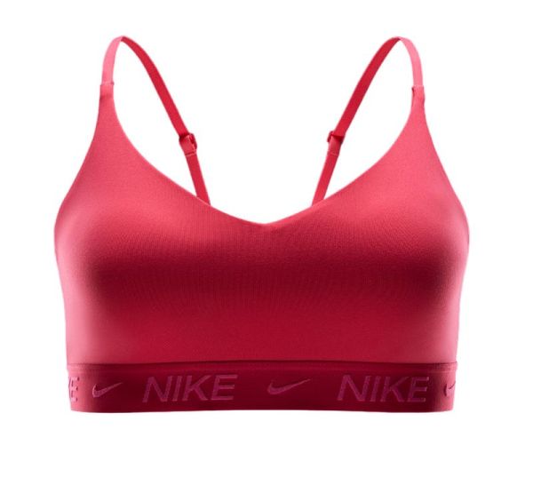 Дамски сутиен Nike Indy Light Support Padded Adjustable Sports Bra - Розов