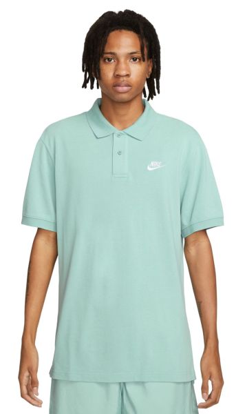 Pánské tenisové polo tričko Nike Sportswear Polo - mineral/white