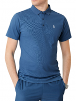 Мъжка тениска с якичка Björn Borg Ace Polo - copen blue